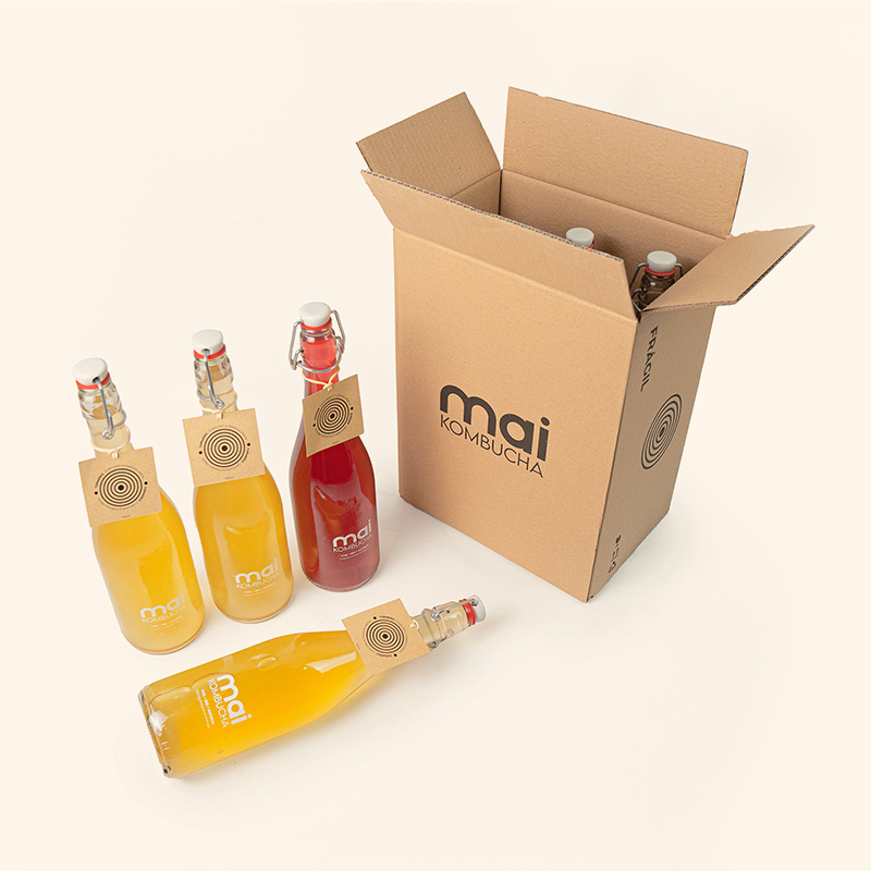 Pack 75cl | Garrafas Reutilizáveis | MAI Kombucha